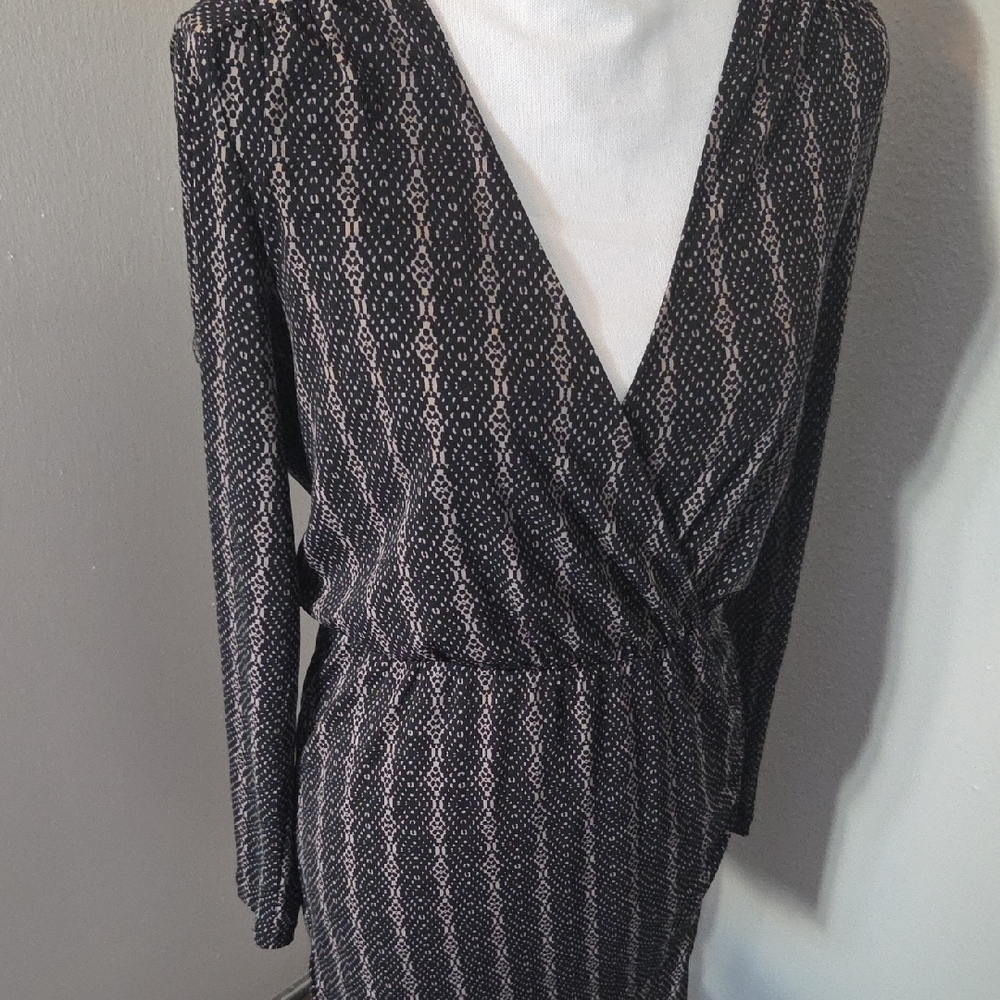 Bcbgeneration Monochrome Patterned Dress - image 8